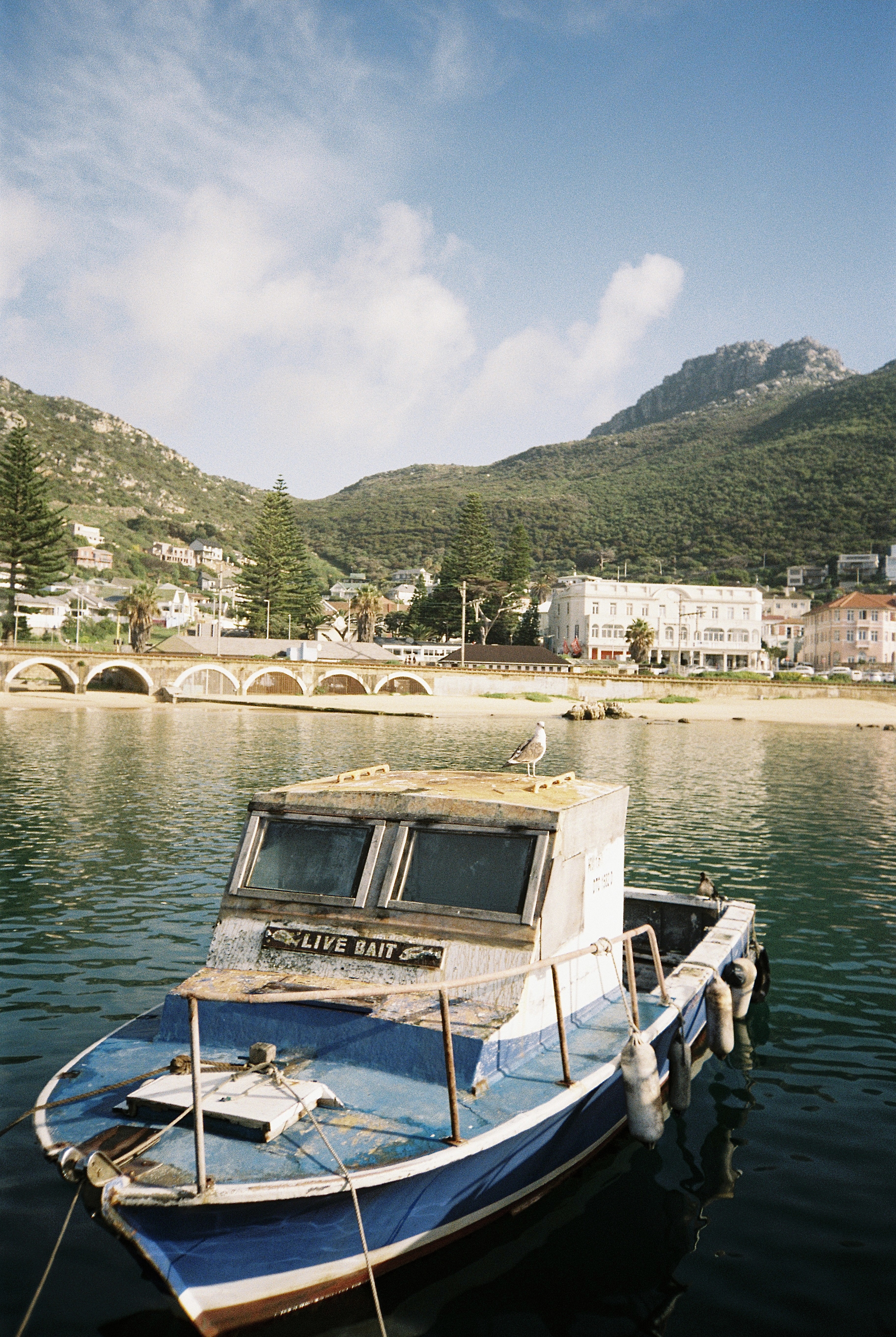 Coastal boat view by Tidalbee