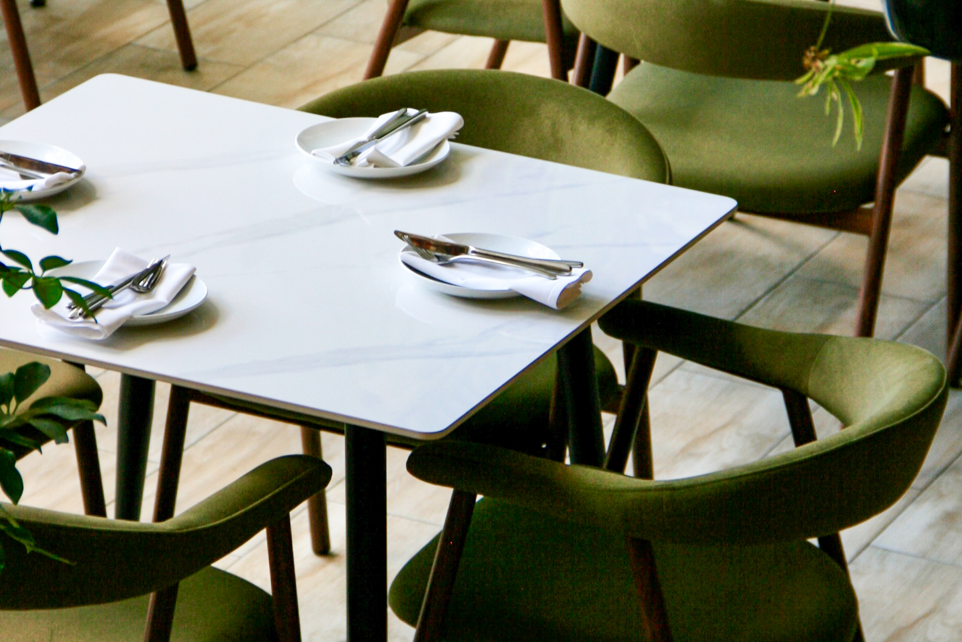 Hospitality table detail by Tidalbee